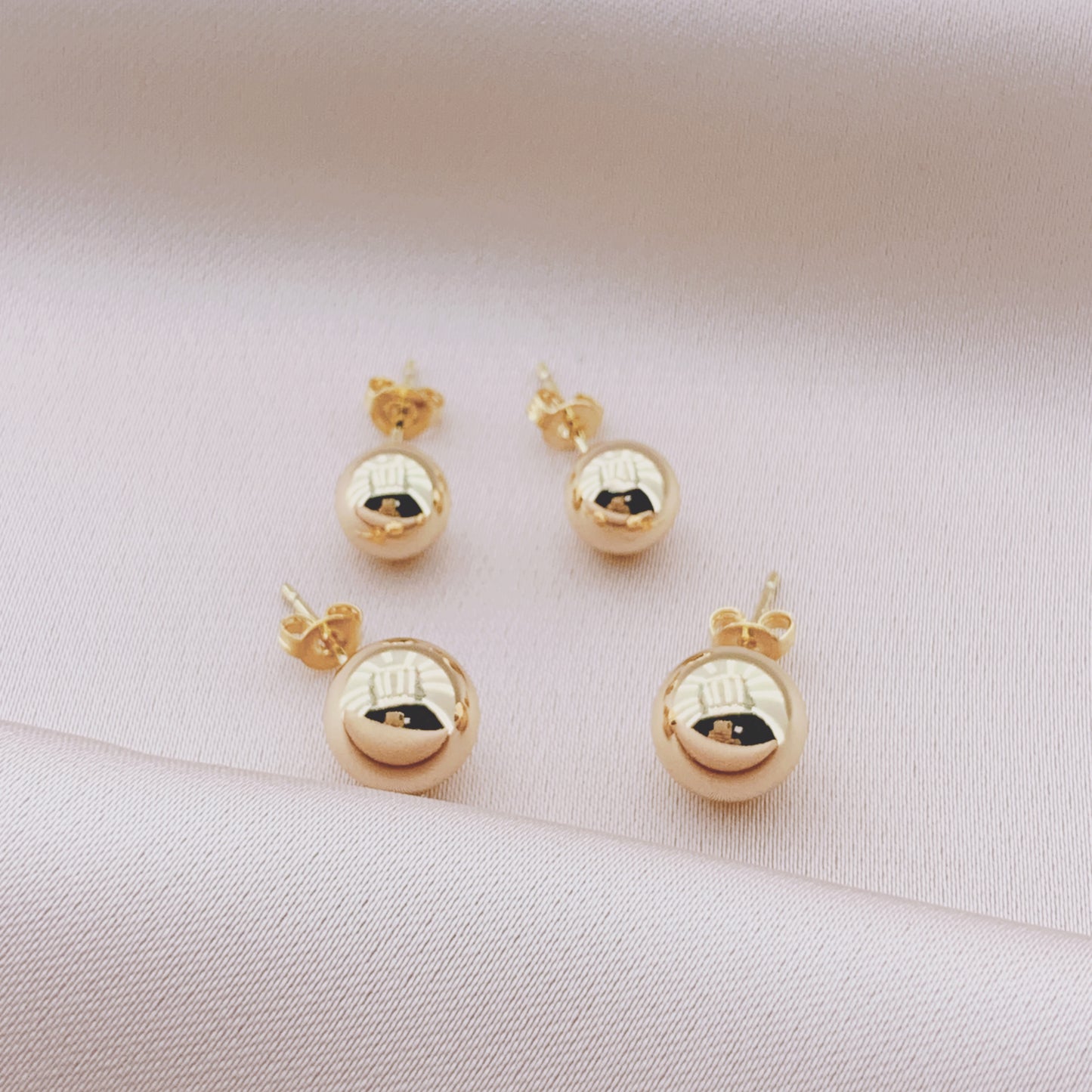 Women's Fashion bead Stud Earring