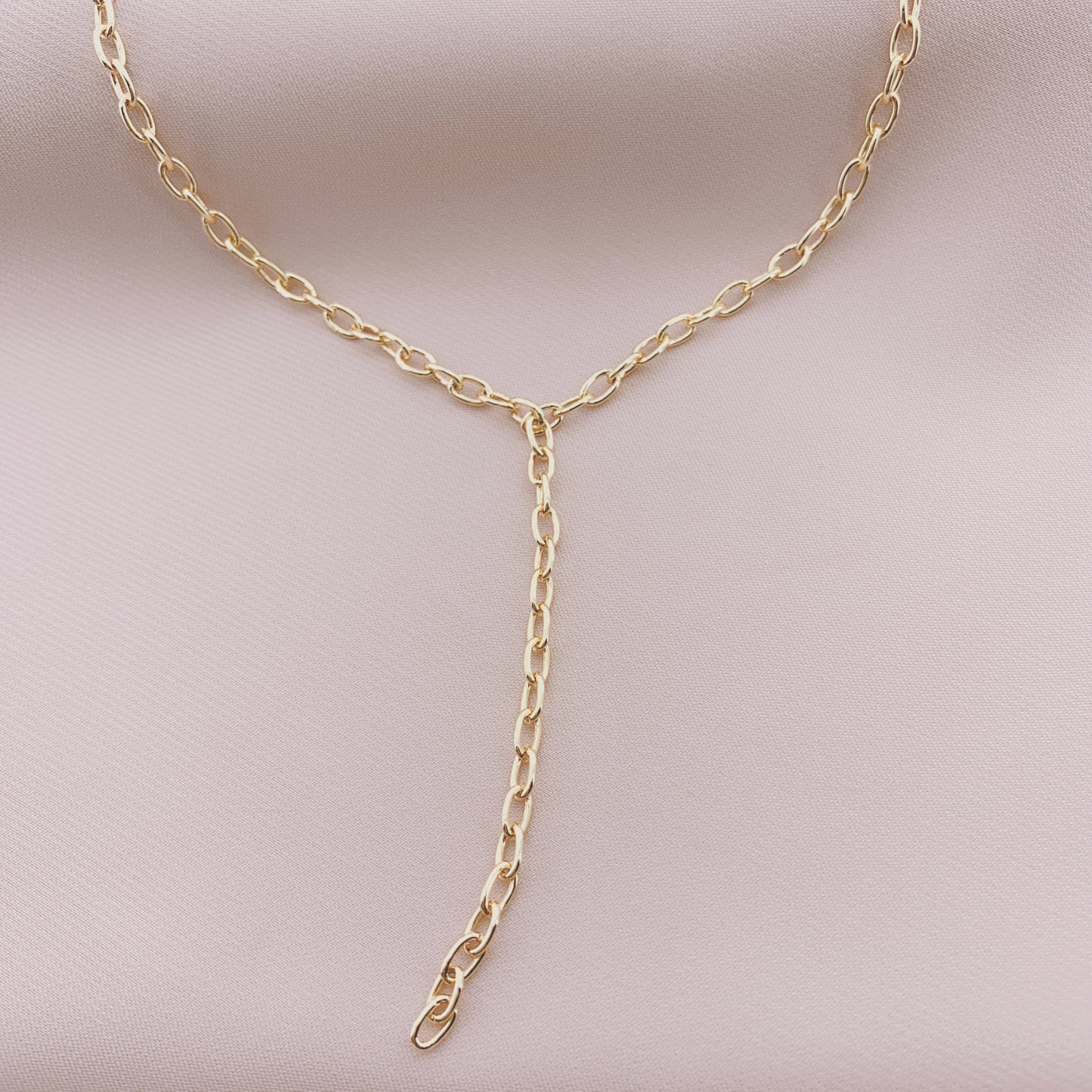 Women's Fashion Drop Chain Necklace