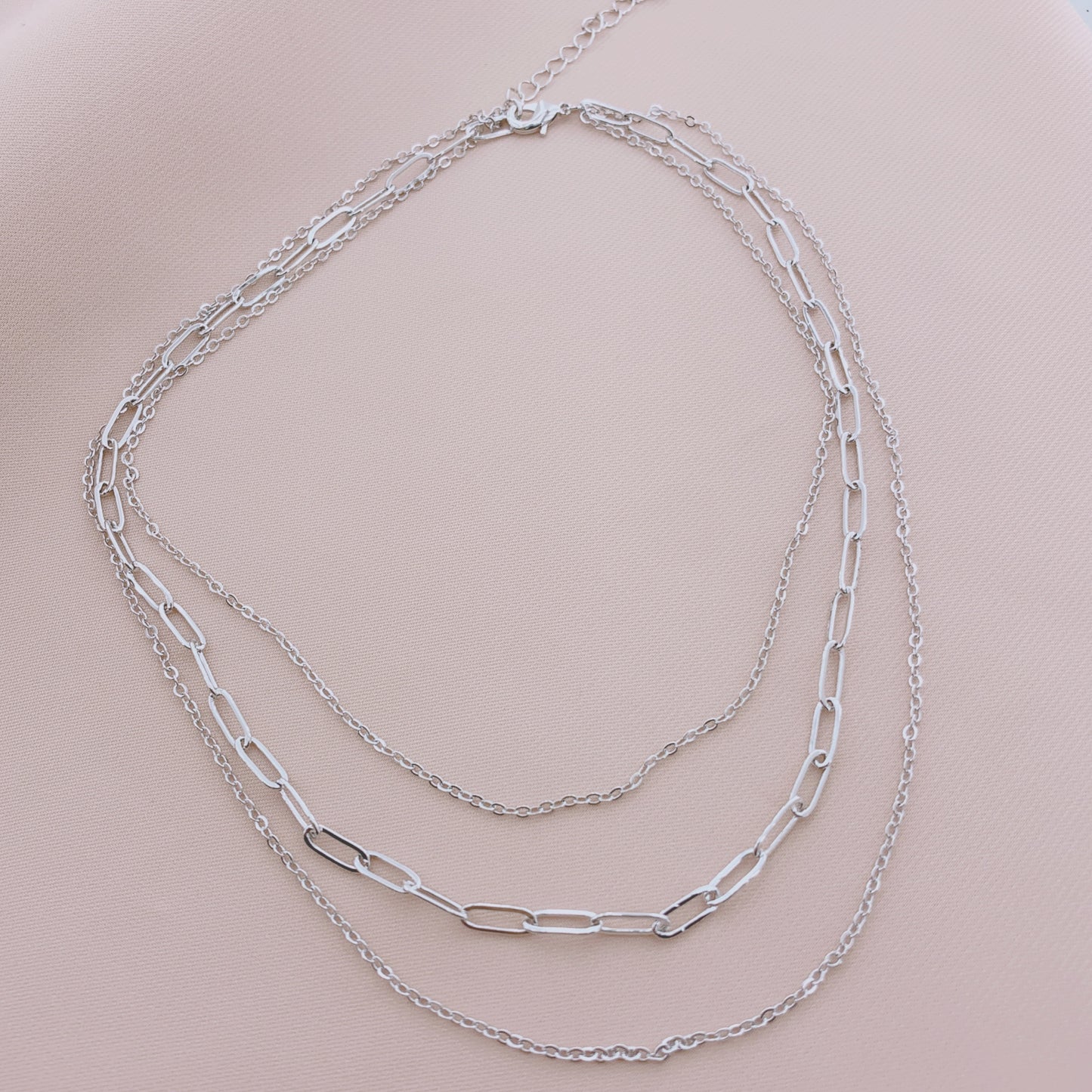 Women's Fashion Multiple Layered Chain Necklace