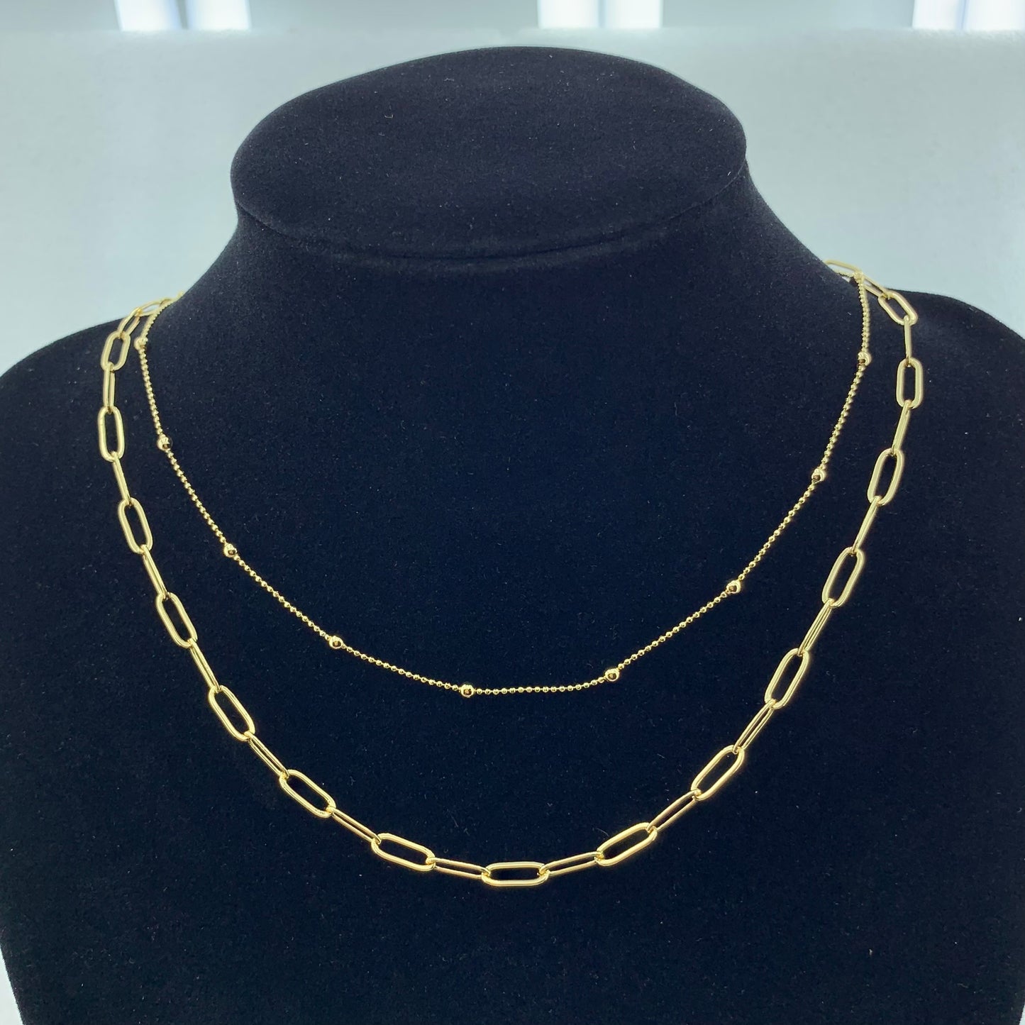 Women's Fashion Multiple Layered Chain Necklace