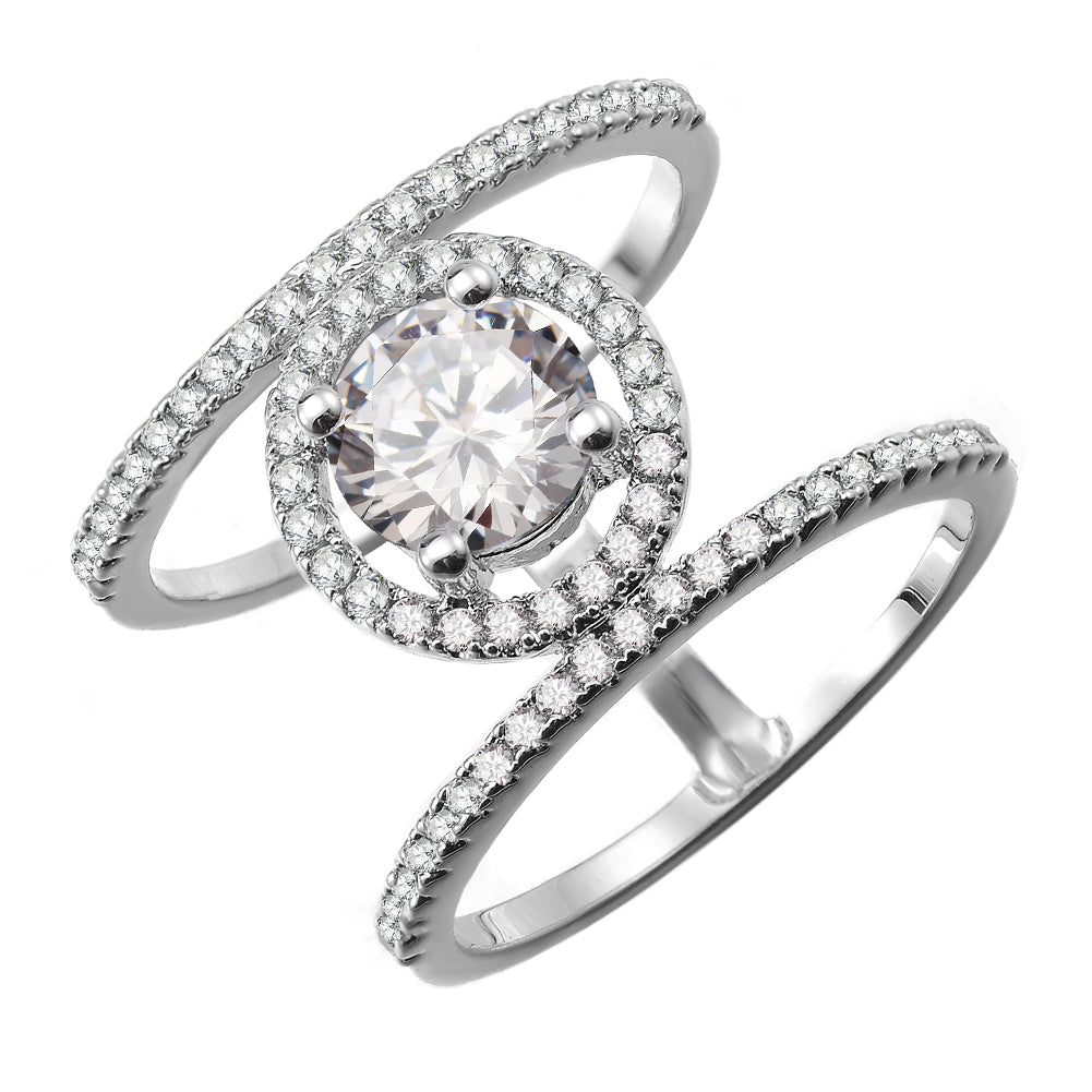 Women's Fashion CZ Ring