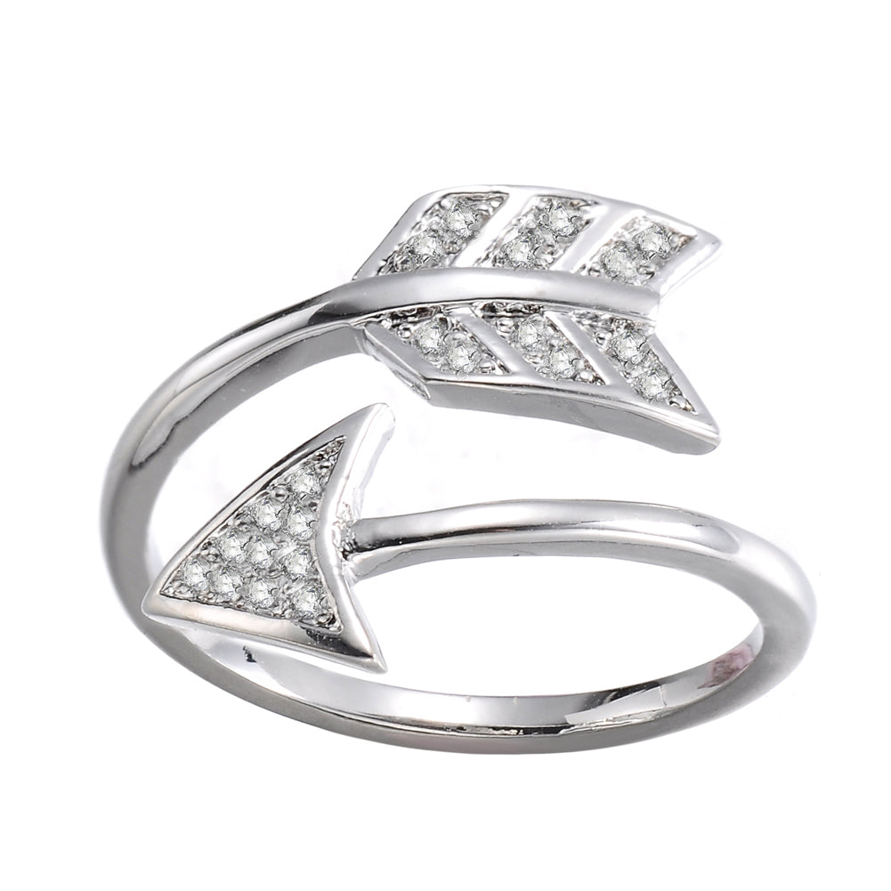 Women's CZ Arrow Ring