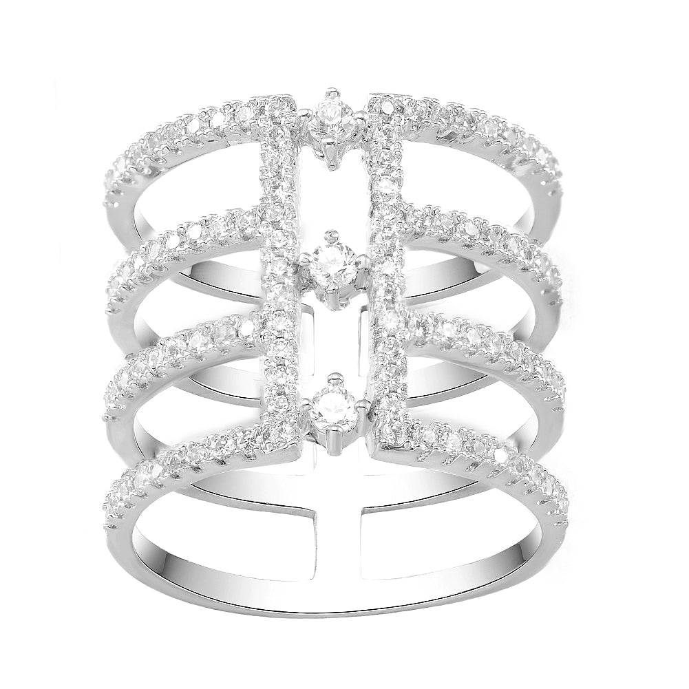 Women's Fashion CZ Ring