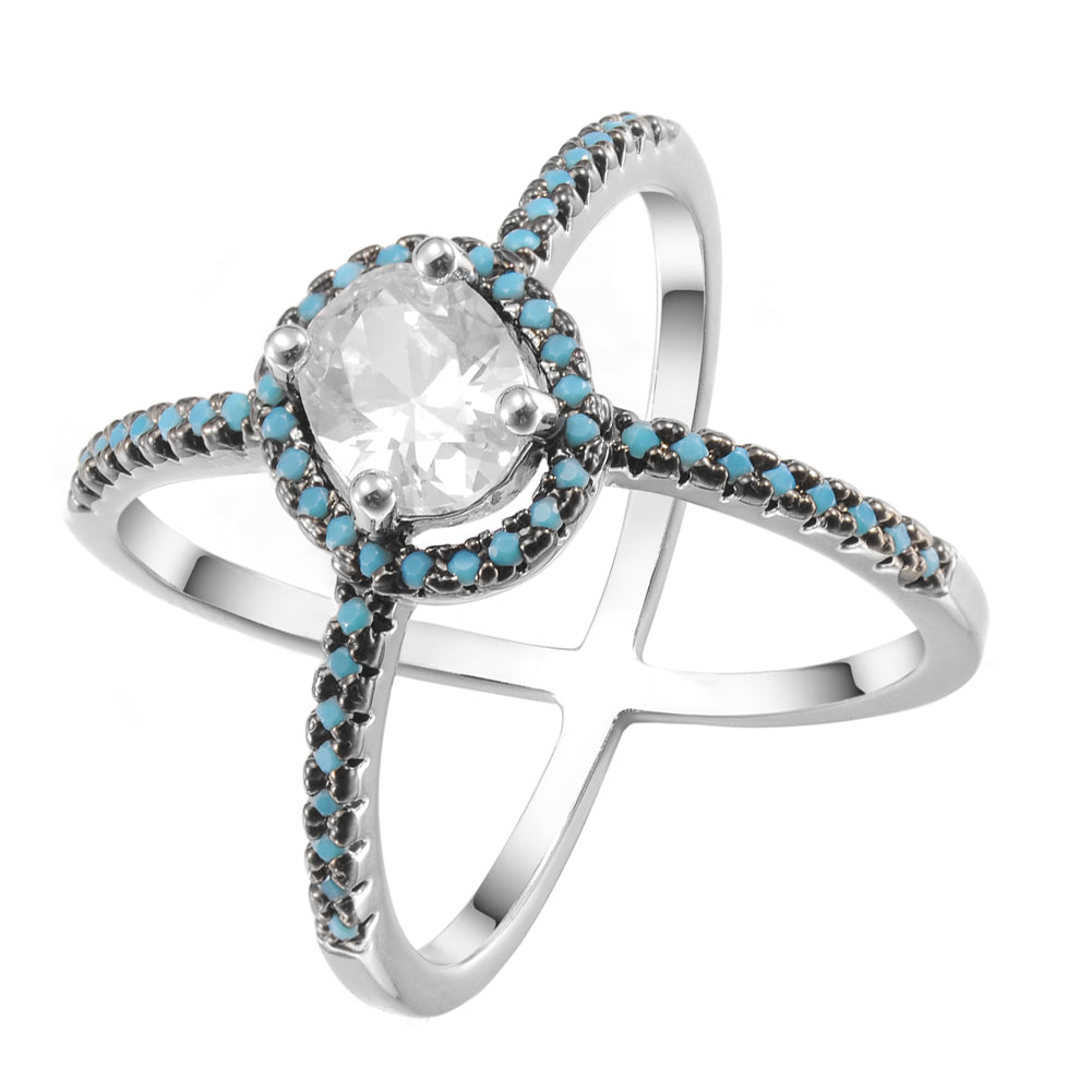 Women's Fashion CZ Ring