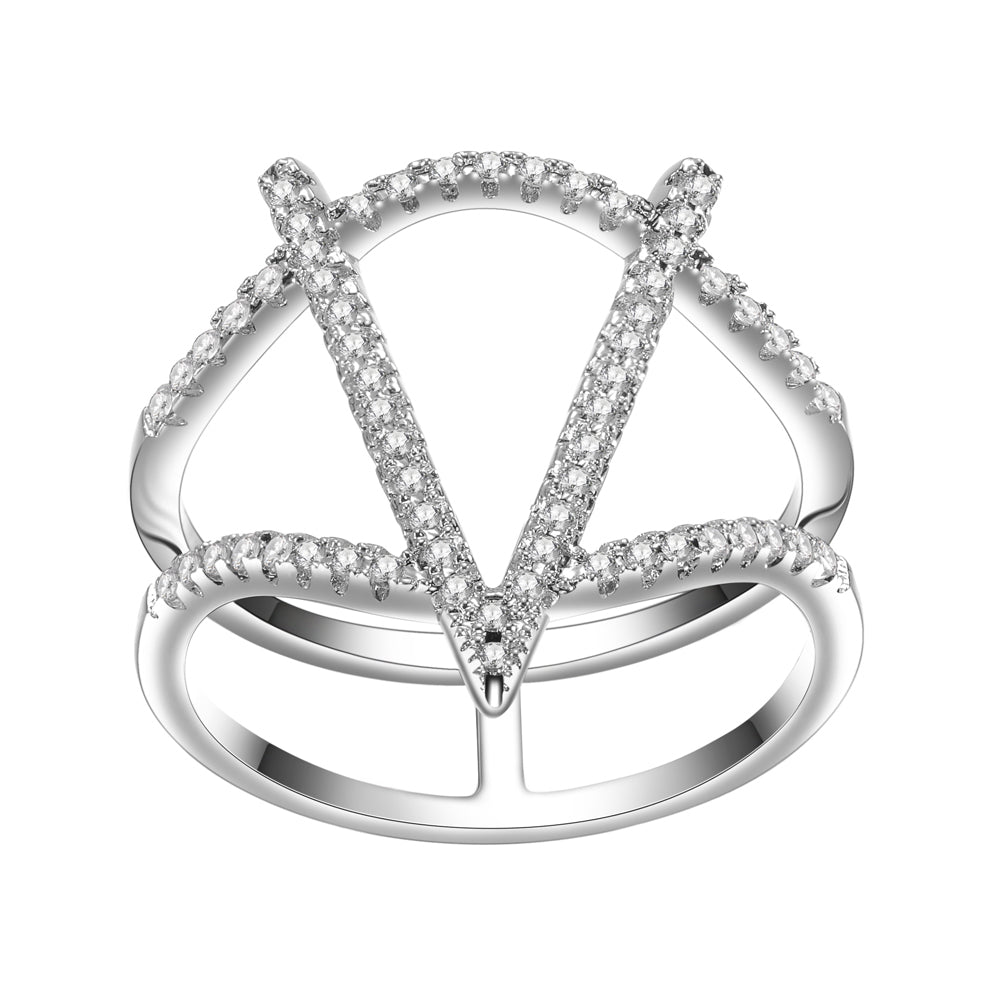 Women's Fashion CZ Ring