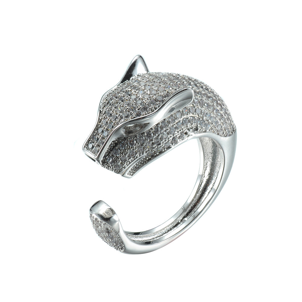 Women's Fashion Animal CZ Ring