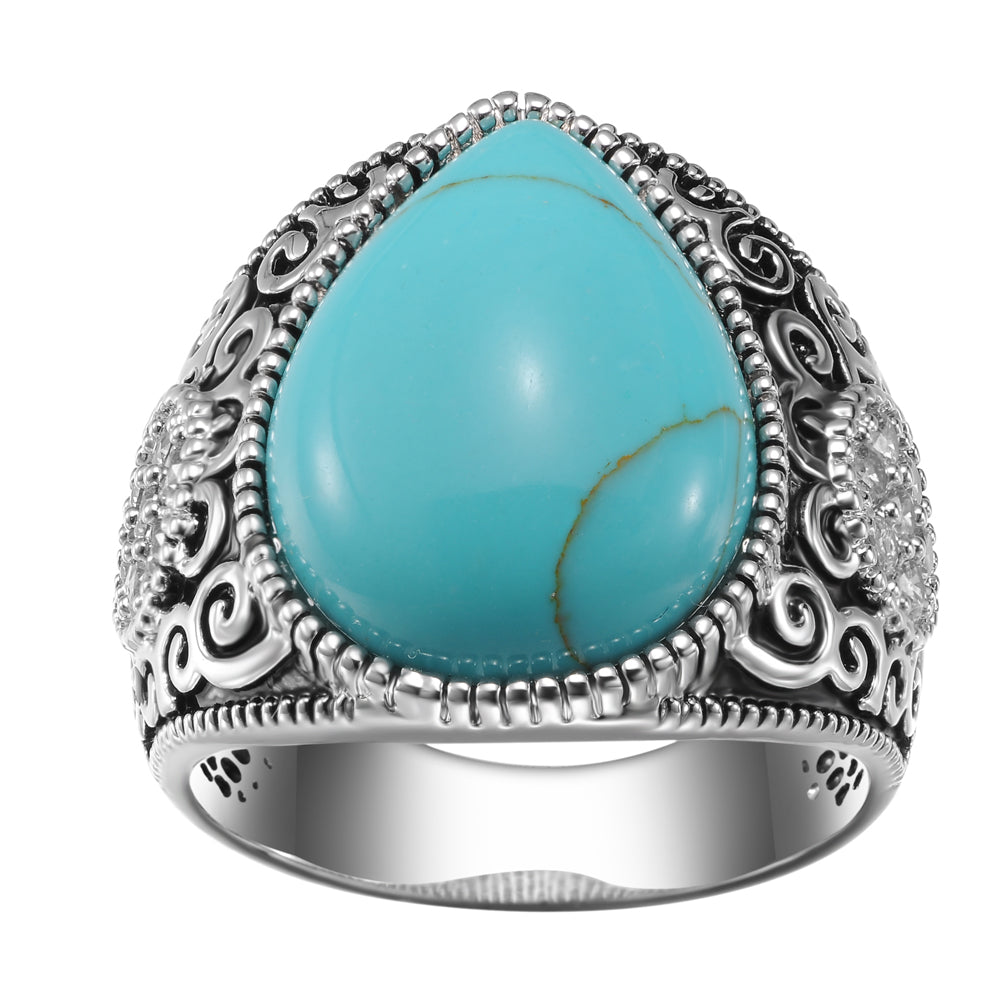 Women's Turquoise Vintage Antique Ring