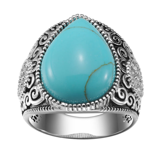 Women's Turquoise Vintage Antique Ring