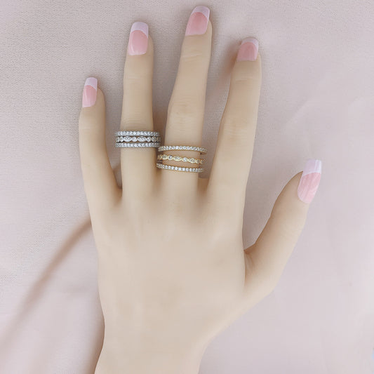 925 Silver Stackable Ring Sets