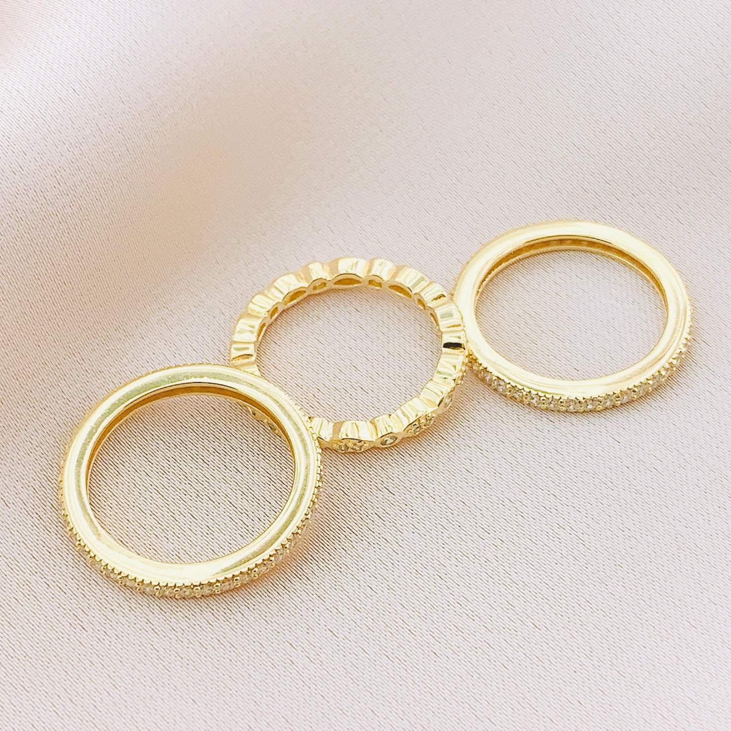 925 Silver Stackable Ring Sets