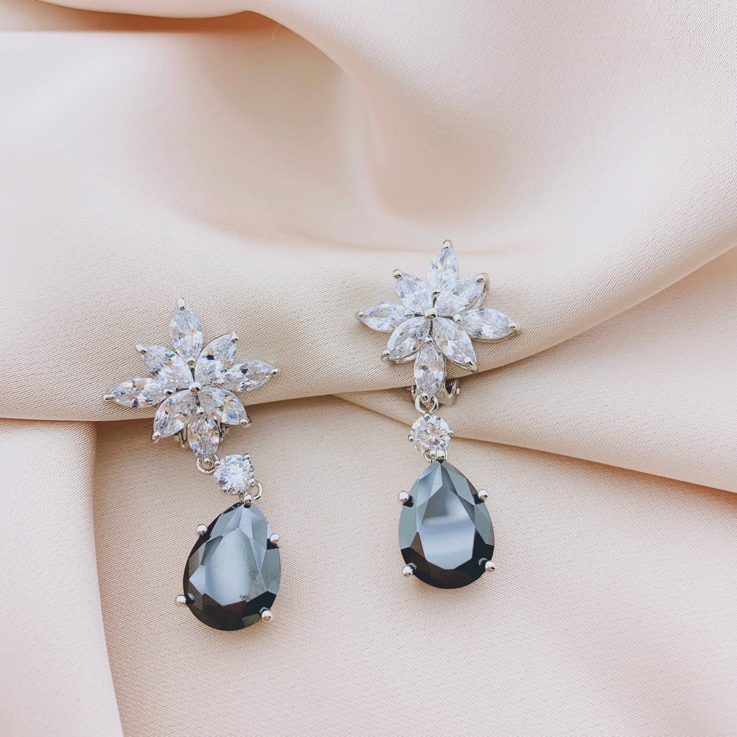 Women's Fashion CZ Drop Dangle Earring