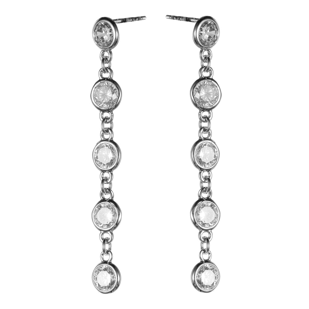 925 Silver Cubic Zirconia Earring