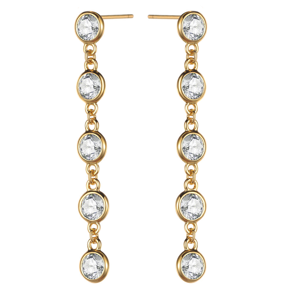 925 Silver Cubic Zirconia Earring