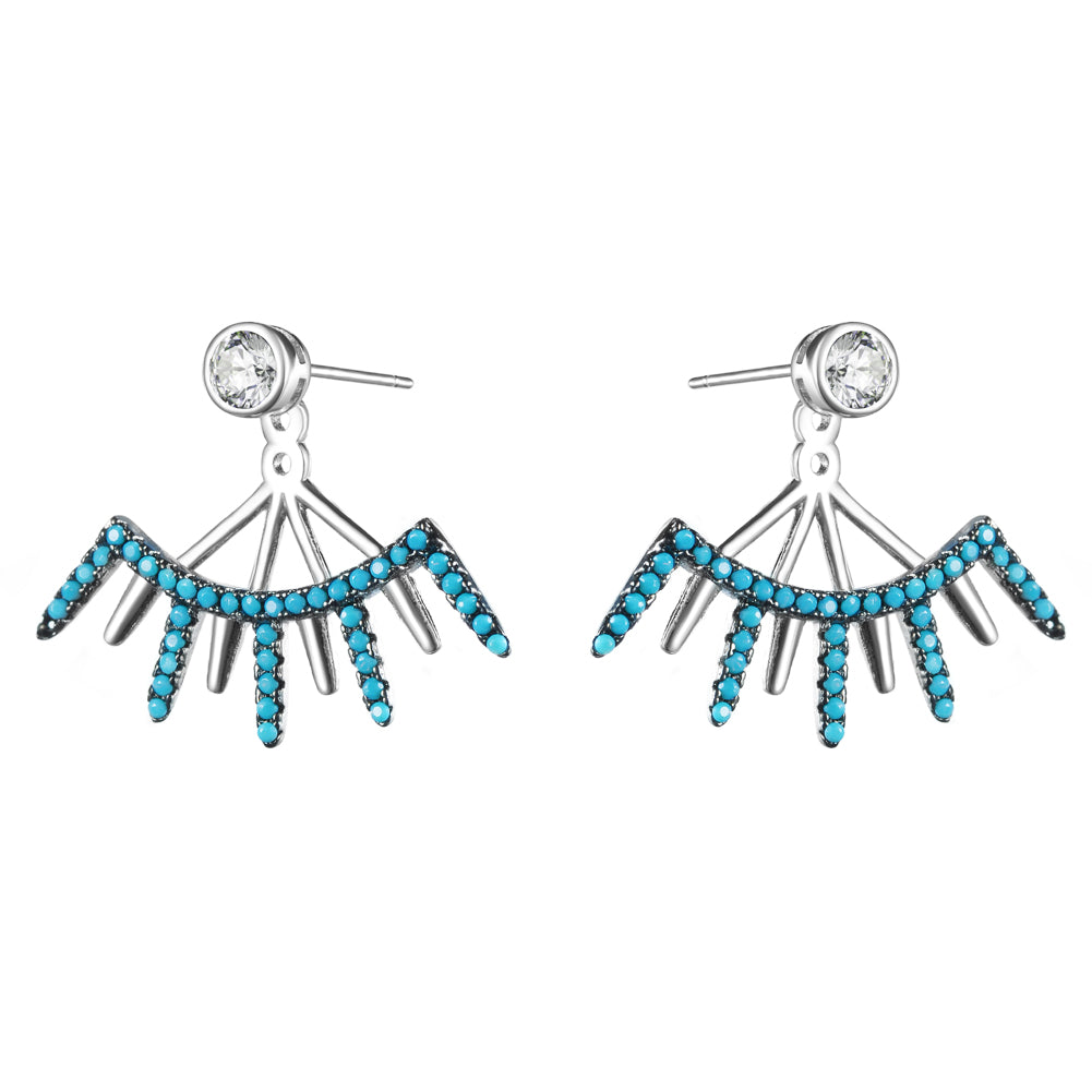 Women's Fashion CZ Earring Jackets