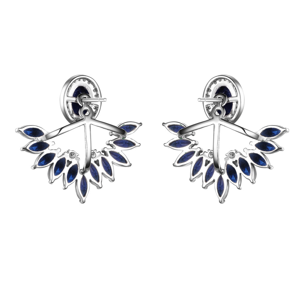 Women's Fashion CZ Earring Jacket