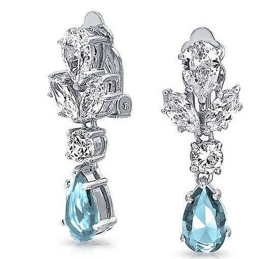 Women's Fashion CZ Bridal Wedding Earring