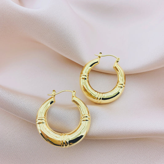 Women's Fashion Rope Hoop Earring