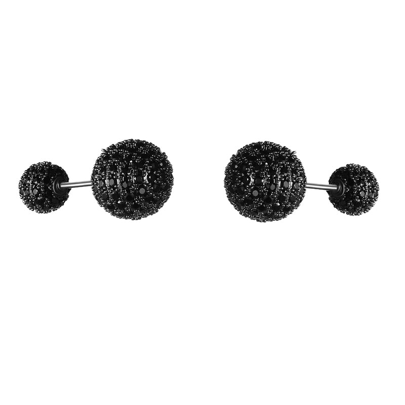 Women's Fashion Double Sided CZ Earring