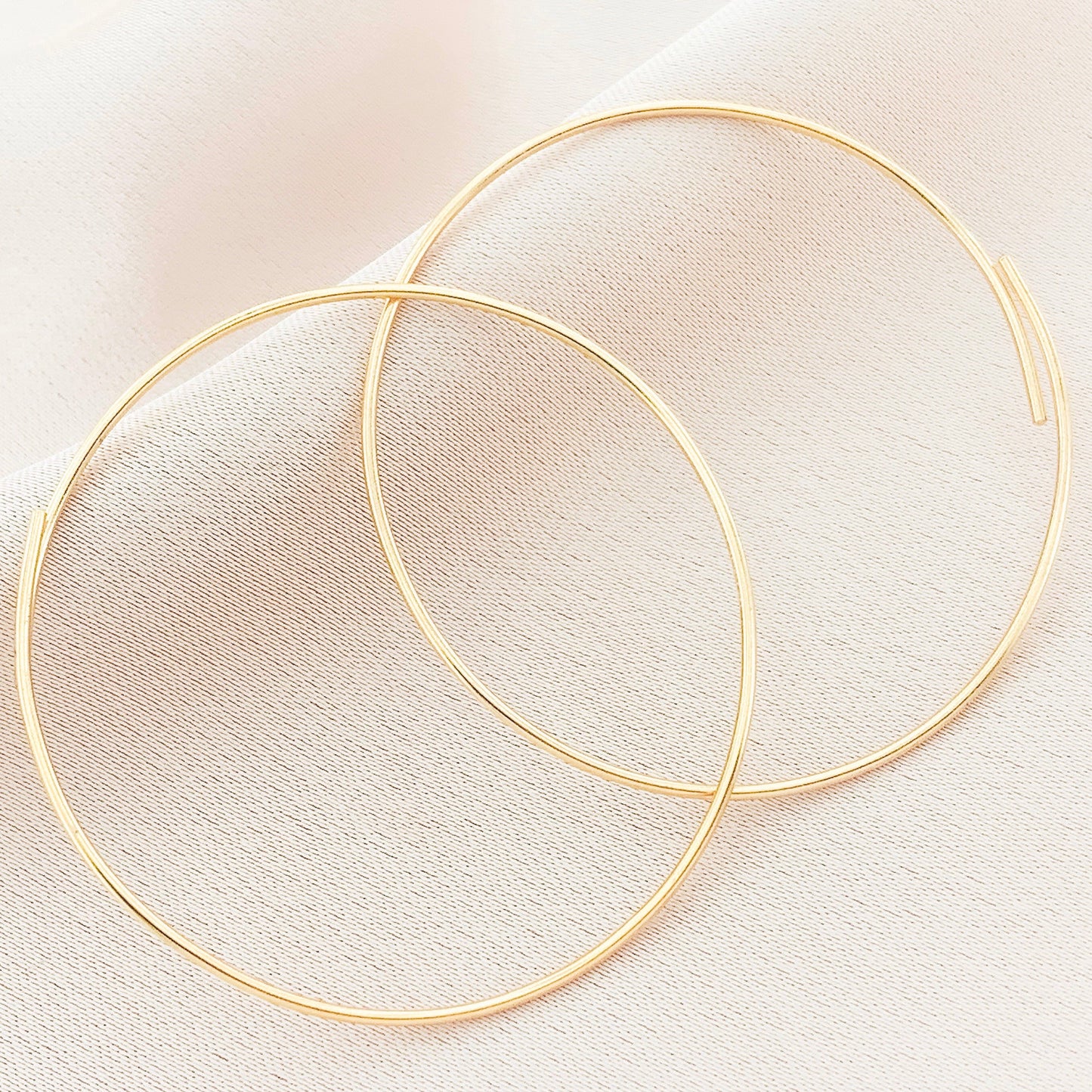 925 Silver Wire Hoop Earring