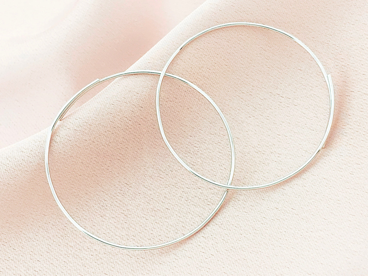 925 Silver Wire Hoop Earring