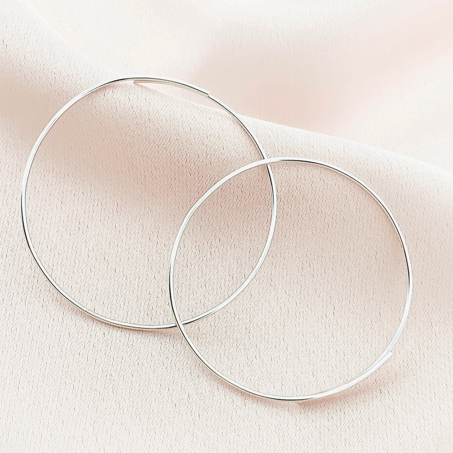 925 Silver Wire Hoop Earring