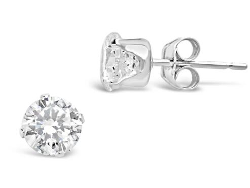 925 Silver CZ Stud Earring