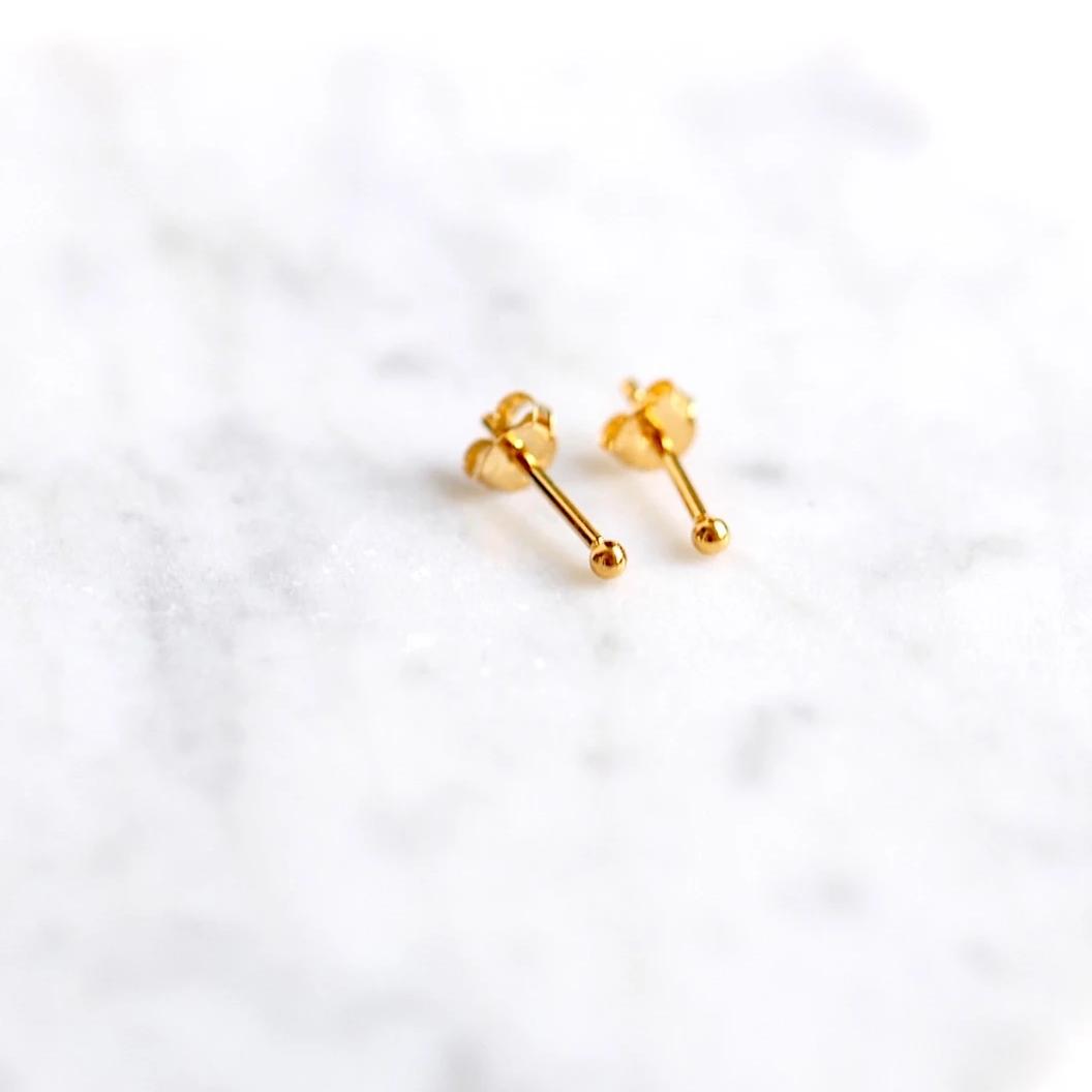925 Silver Ball Stud Earring Sets