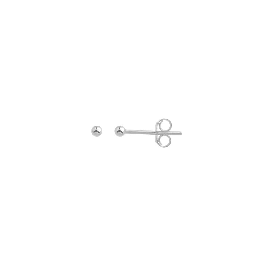 925 Silver Ball Stud Earring Sets