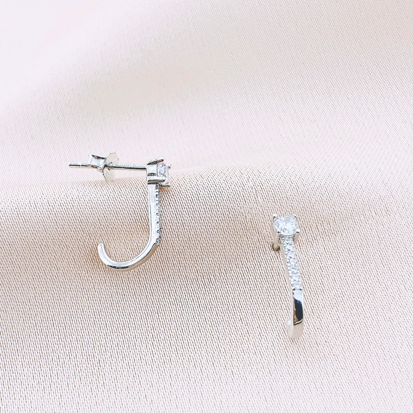 925 Silver CZ Earring