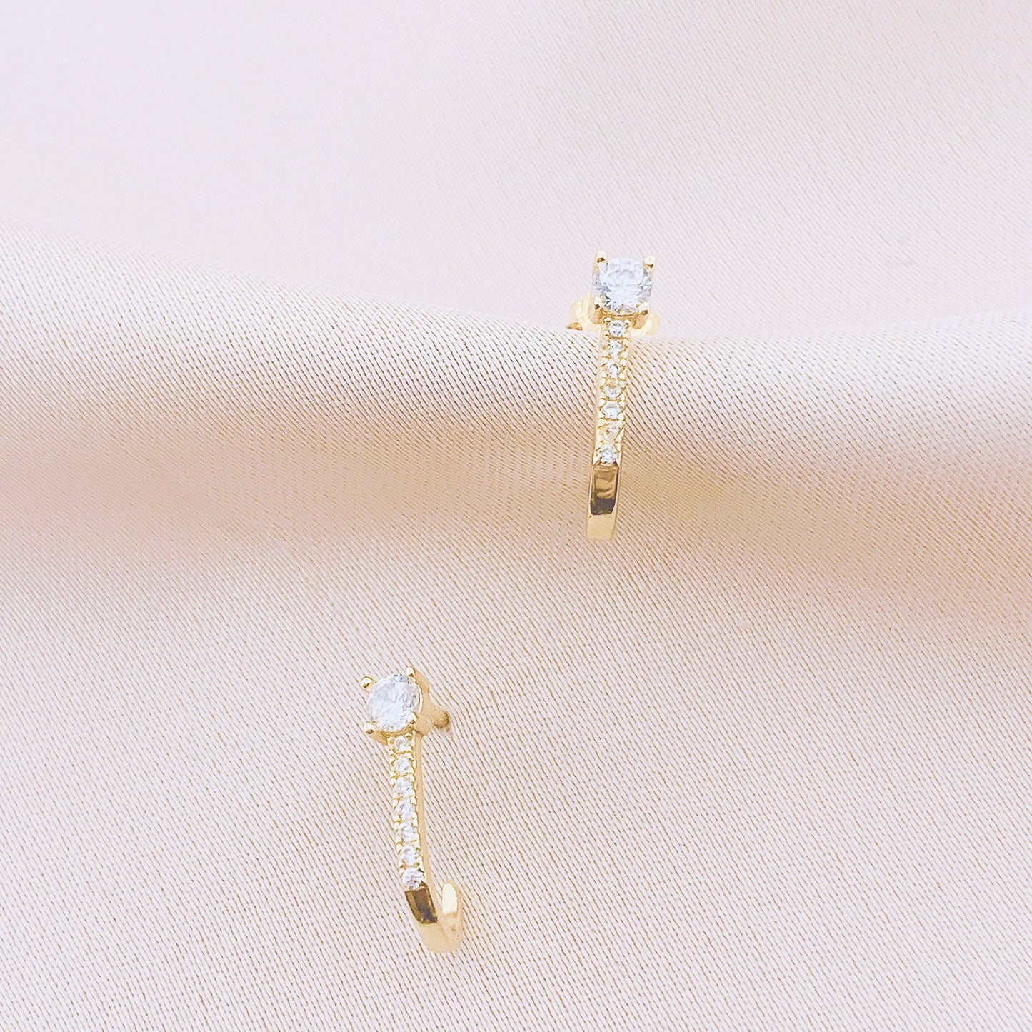 925 Silver CZ Earring