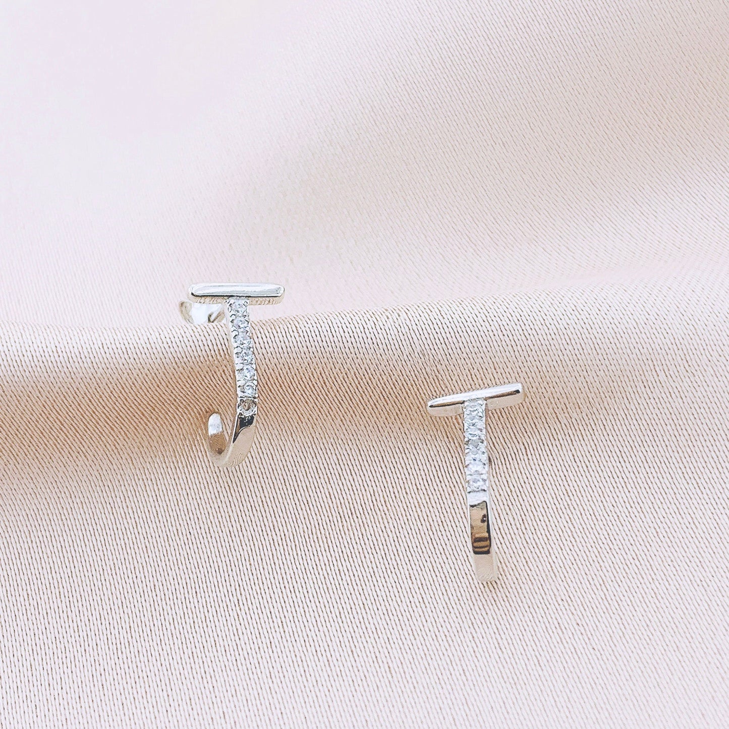 925 Silver CZ Earring