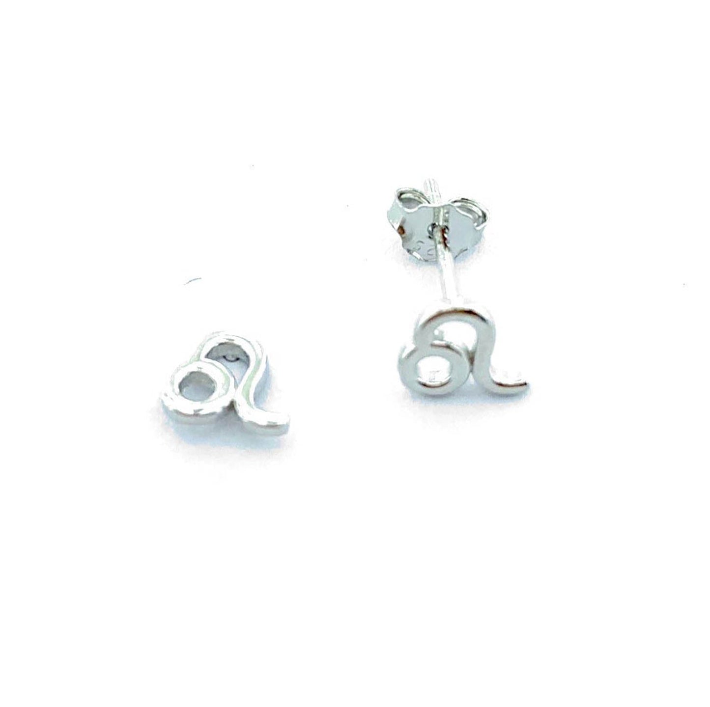 925 Silver Leo Stud Constellation Earring