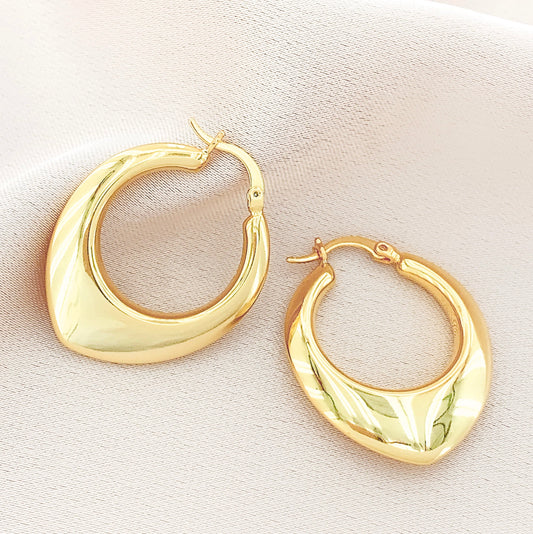 Women's Fashion Hollow Hoop Earring