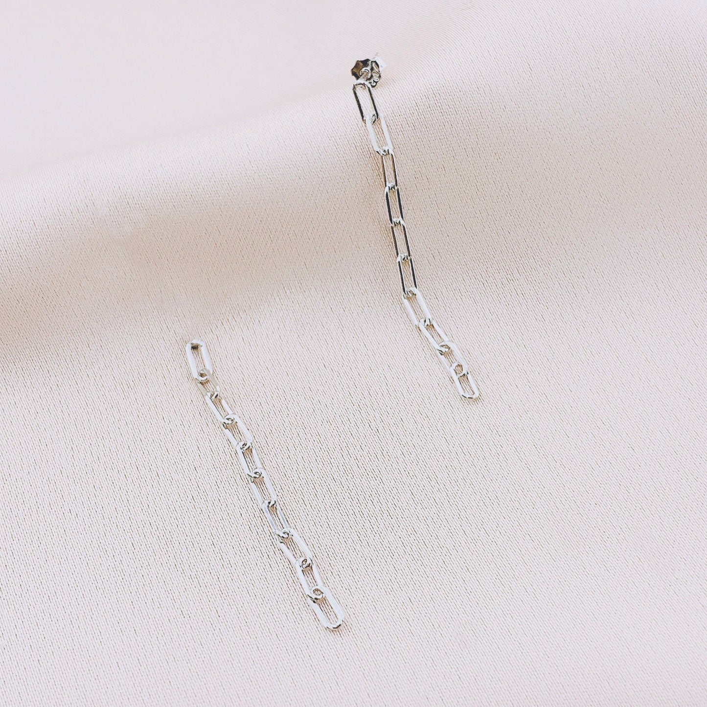 925 Silver Chain Earrings