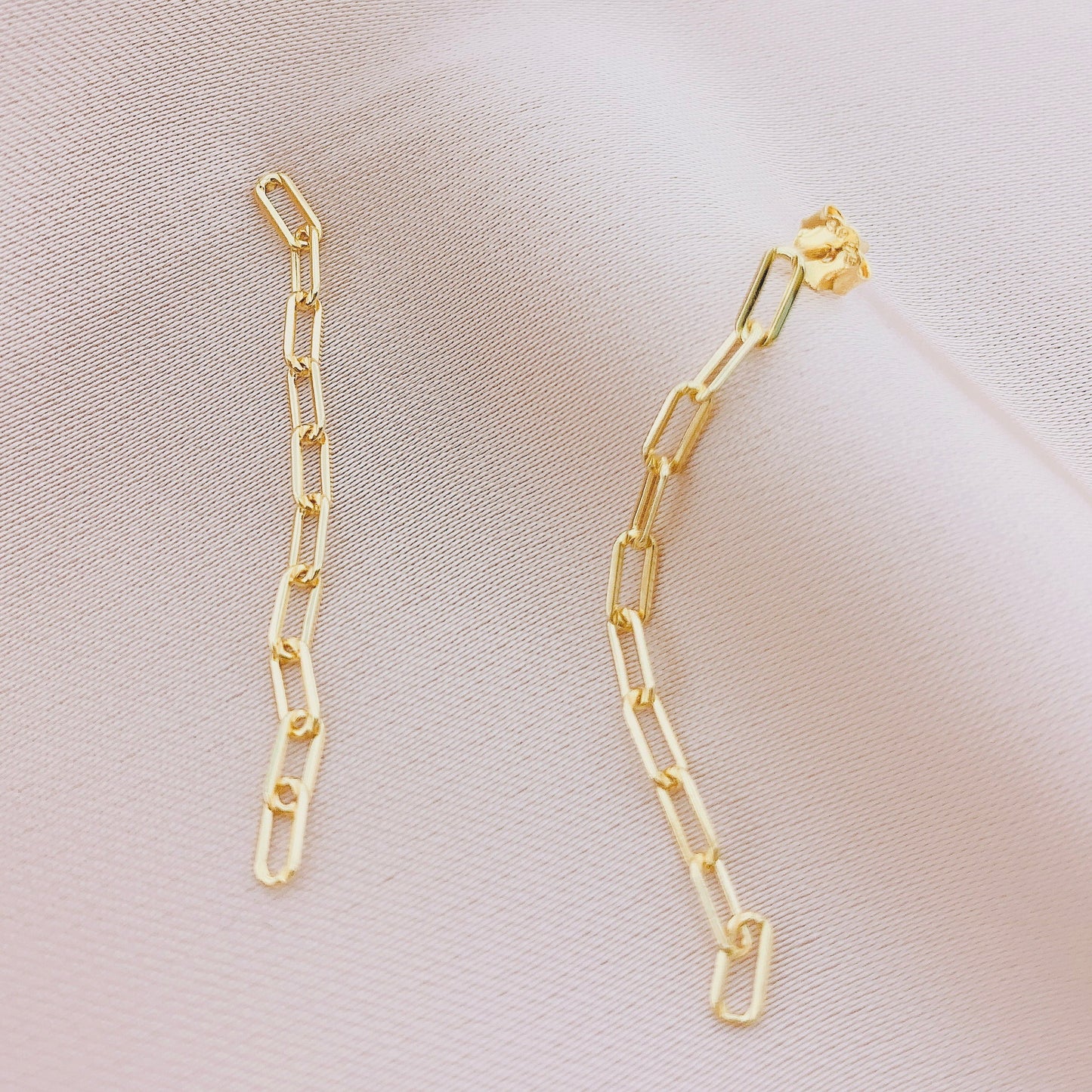 925 Silver Chain Earrings