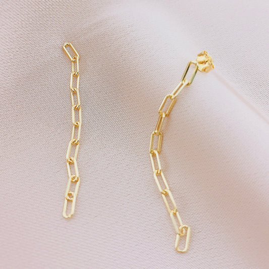 925 Silver Chain Earrings