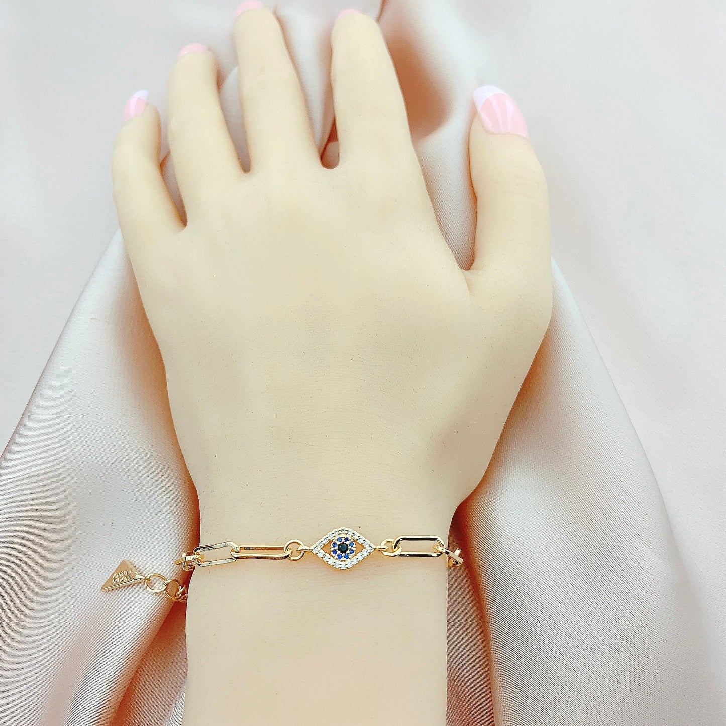 Women's Fashion CZ Evil eye Bracelet