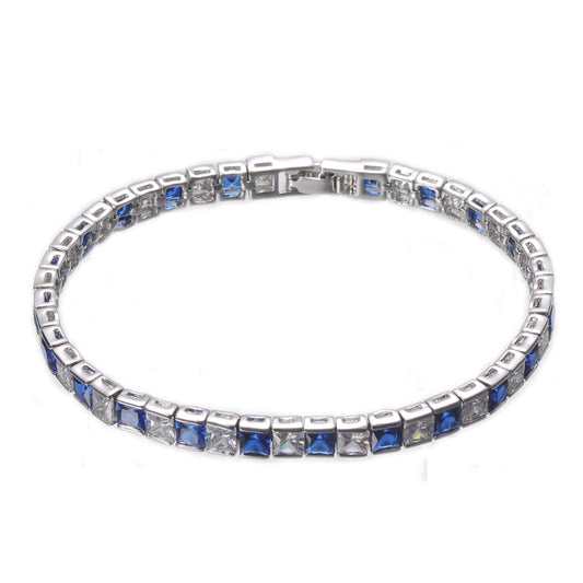 Women's Fashion CZ Cubic Zirconia Bridal Wedding Bracelet