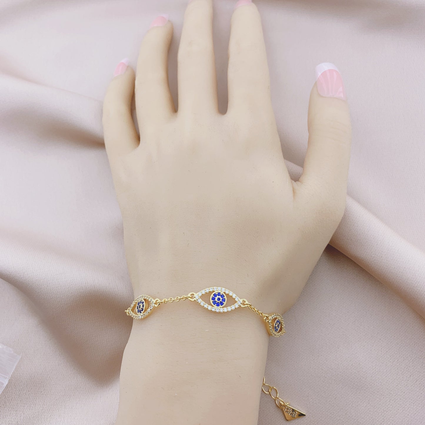 Women's Fashion CZ Evil eye Bracelet