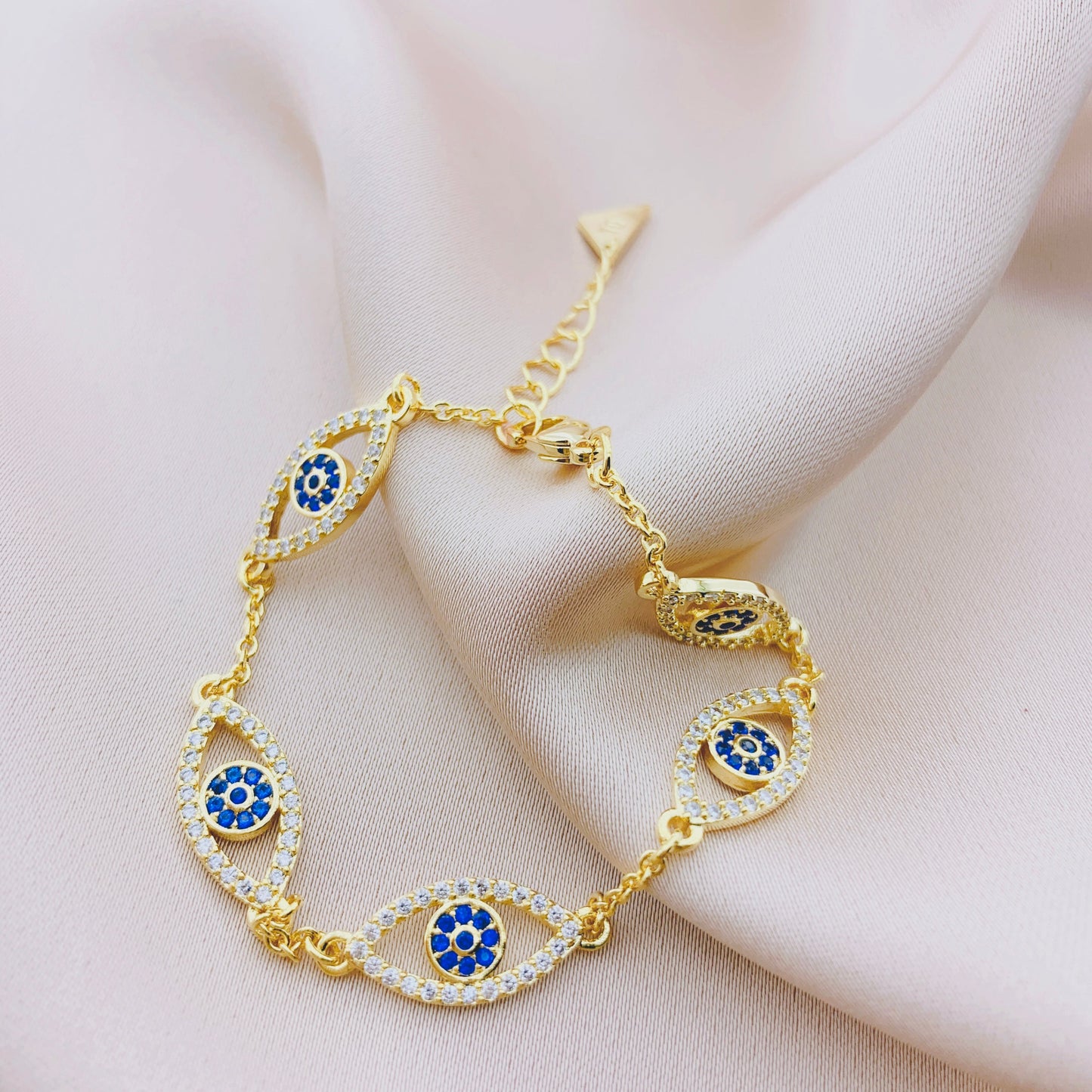 Women's Fashion CZ Evil eye Bracelet