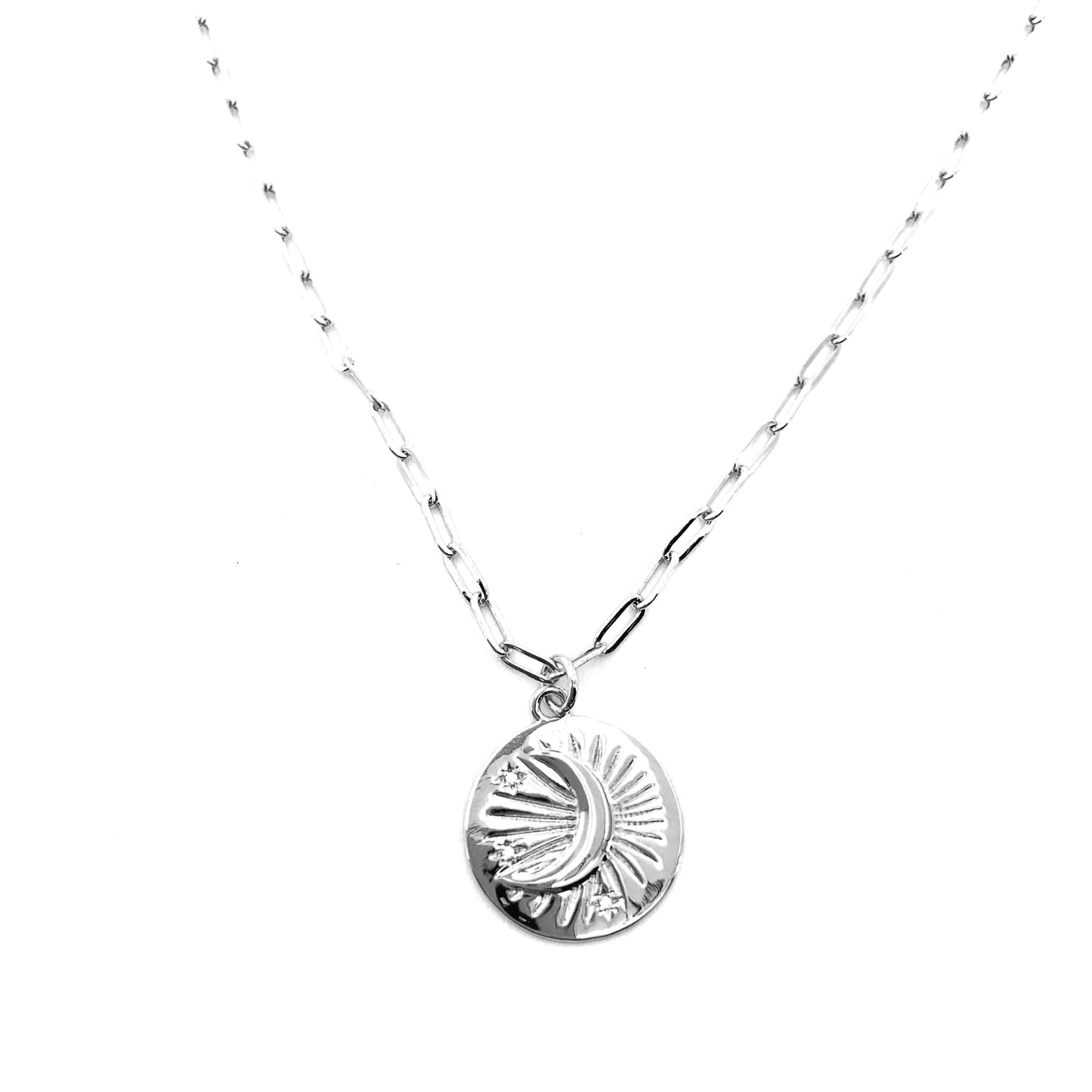 Women's Crescent Moon Necklace