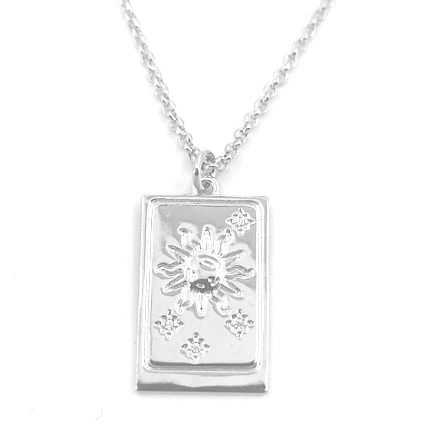 Women's Fashion CZ Pendant Necklace