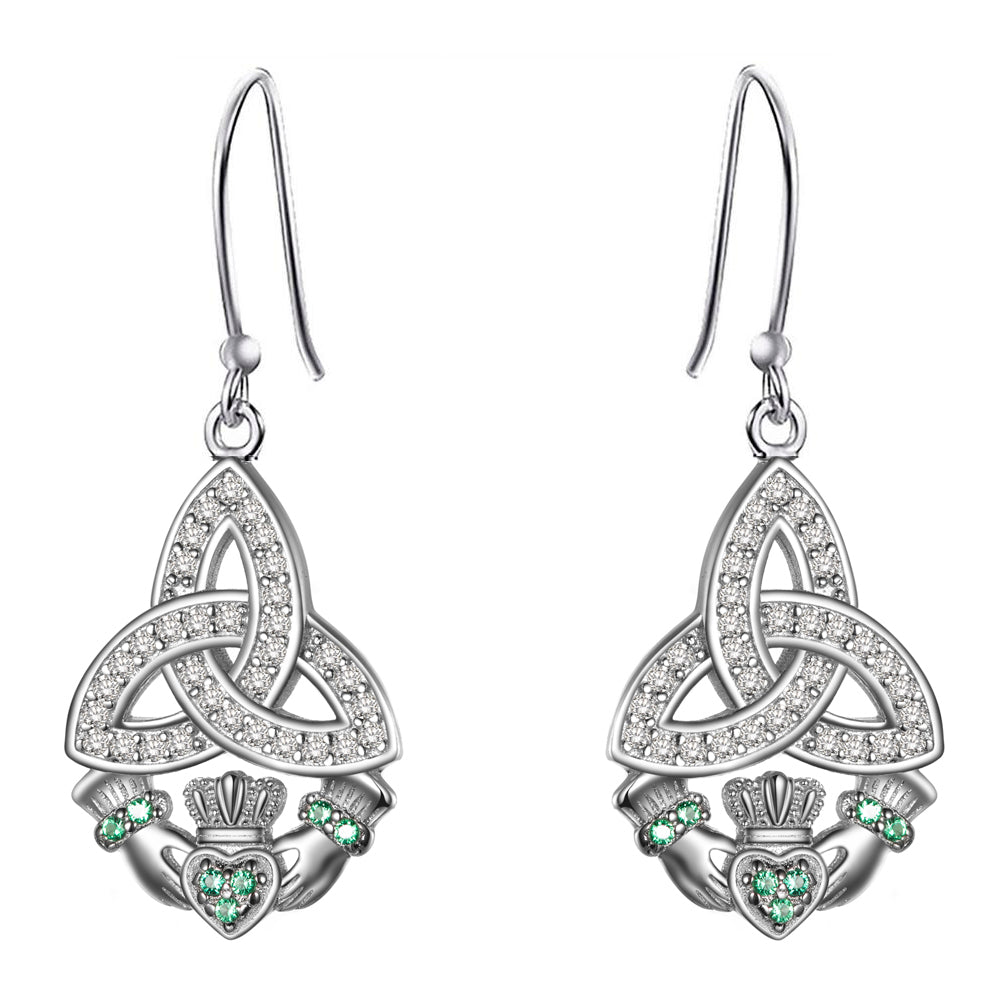 925 Silver Celtic Claddagh Jewelry Sets