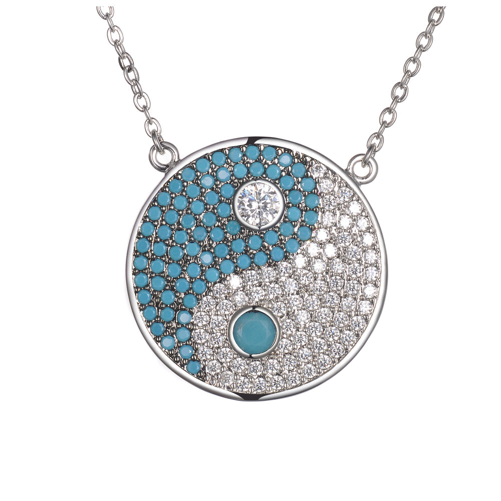 Women's Fashion YinYang CZ Jewelry Sets