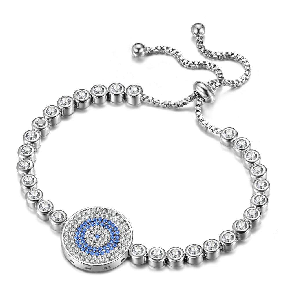 Women's Fashion CZ Evil eye Jewelry Sets