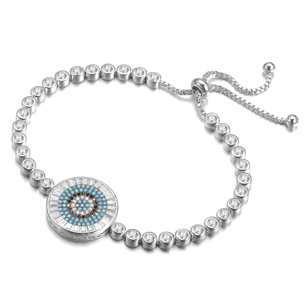 Women's Fashion CZ Evil eye Jewelry Sets