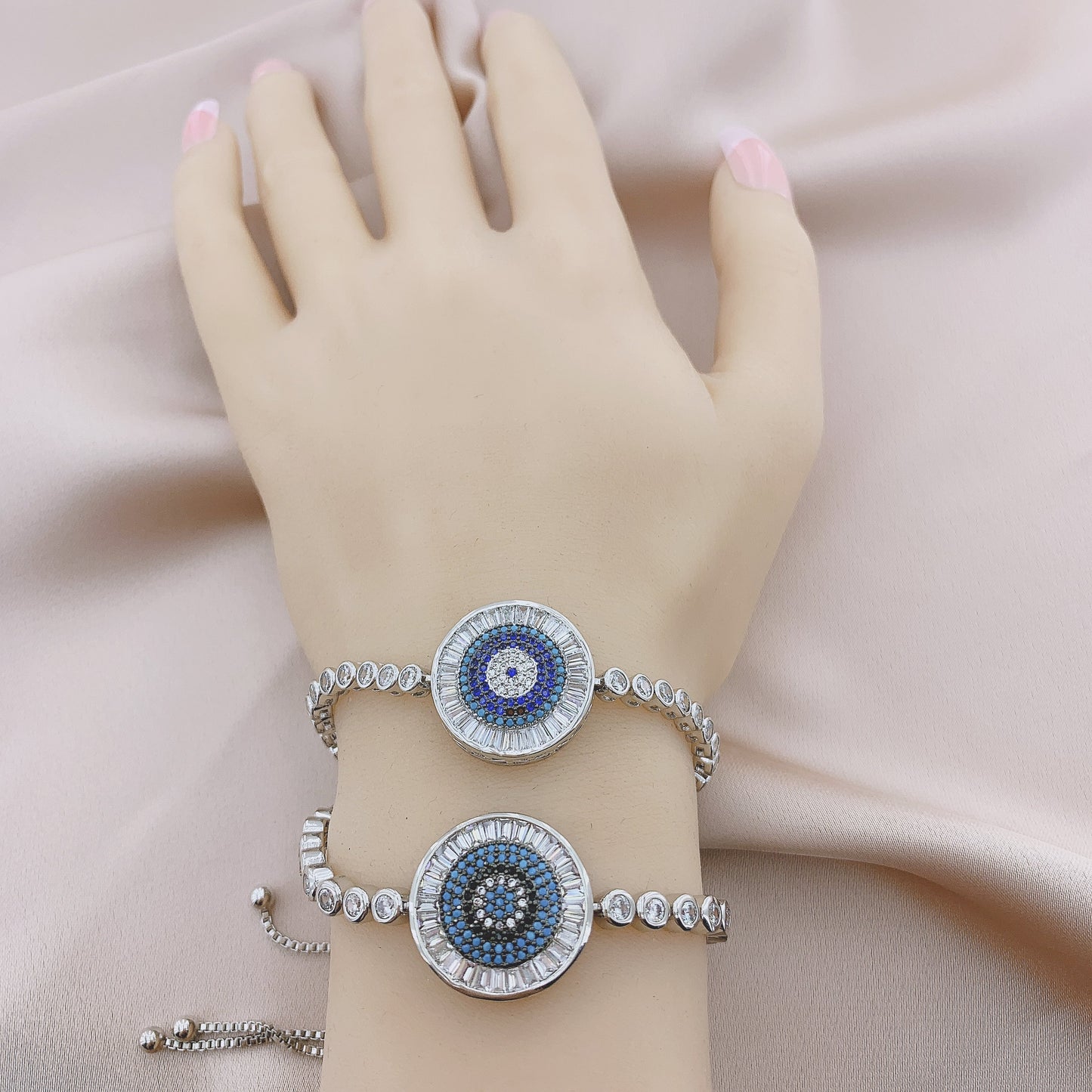 Women's Fashion CZ Evil eye Jewelry Sets