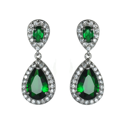 Women's Fashion CZ Bridal Wedding Earring