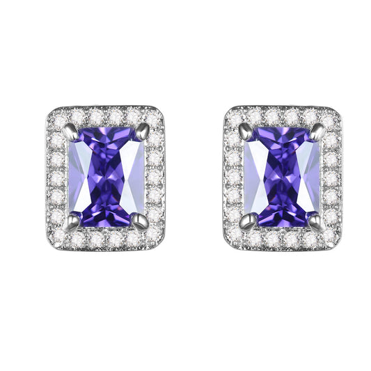 Women's Fashion CZ Stud Earring