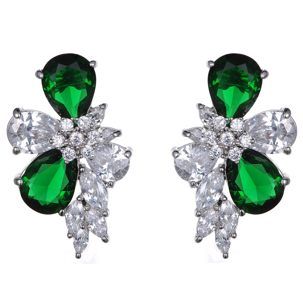 Women's Fashion CZ Bridal Wedding Earring